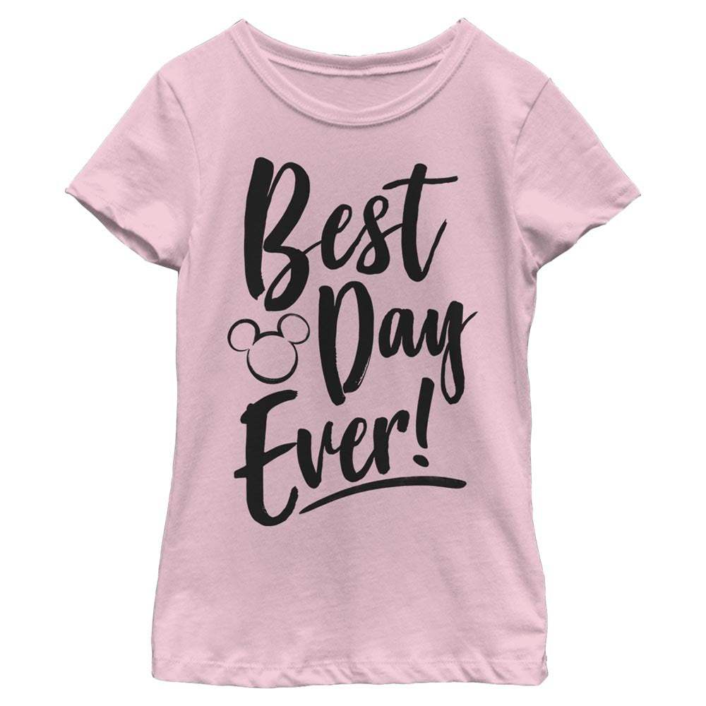 Girl's Disney Best Day Ever Mickey Mouse T-Shirt