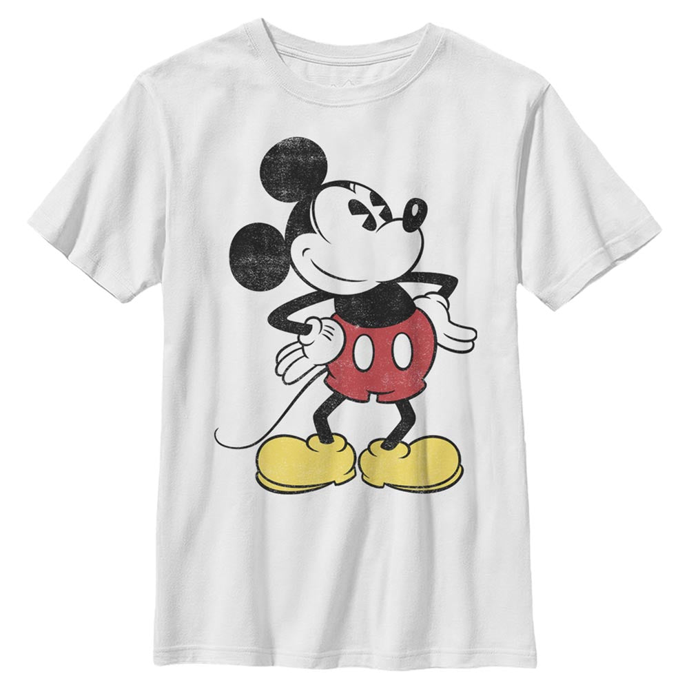 Boy's Disney Mickey Mouse Classic Vintage Mickey T-Shirt