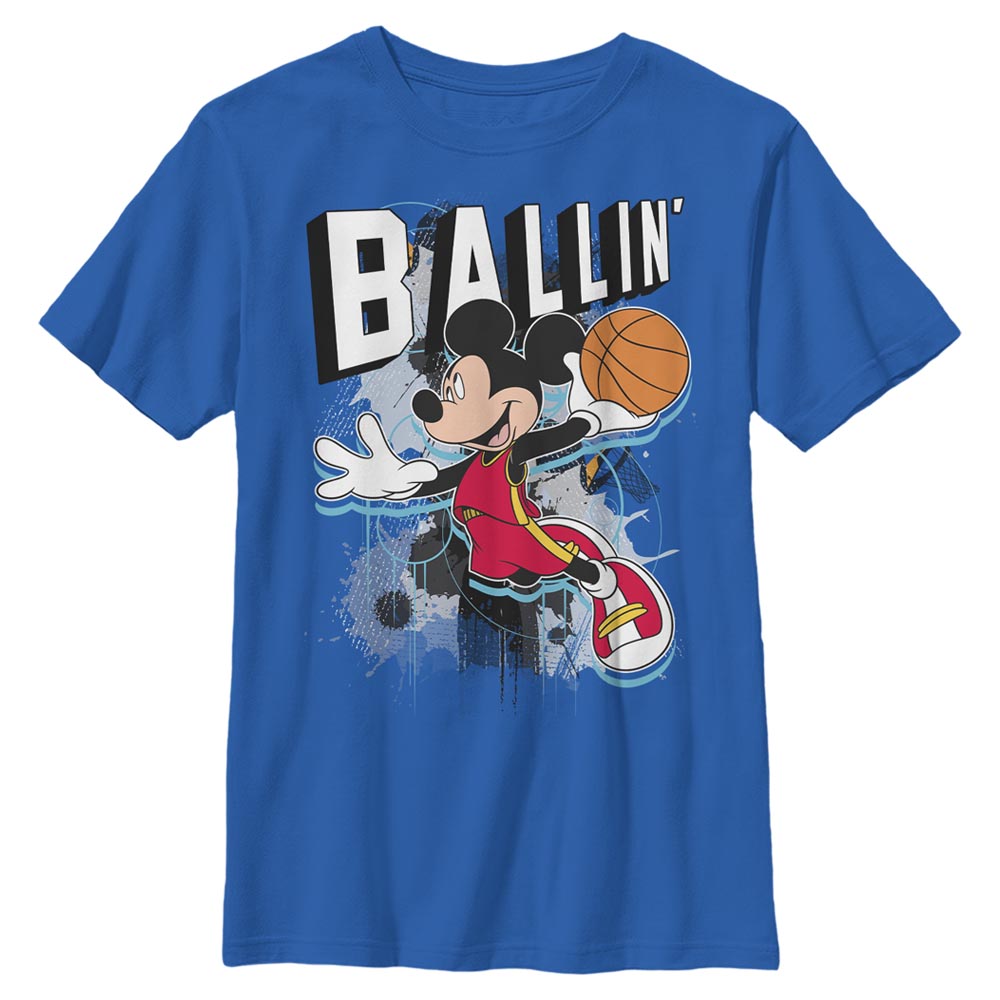 Boy's Disney Mickey Mouse Ballin T-Shirt