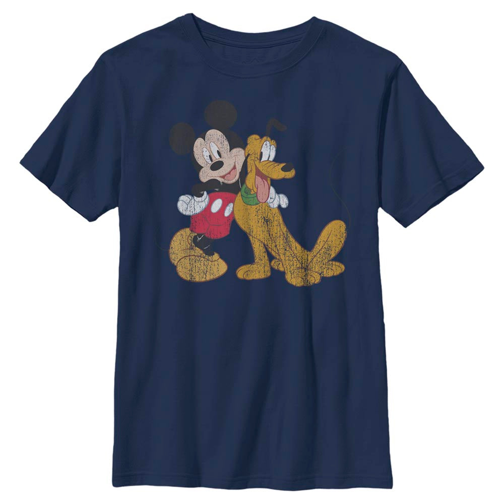 Boy's Disney Mickey Mouse and Pluto T-Shirt