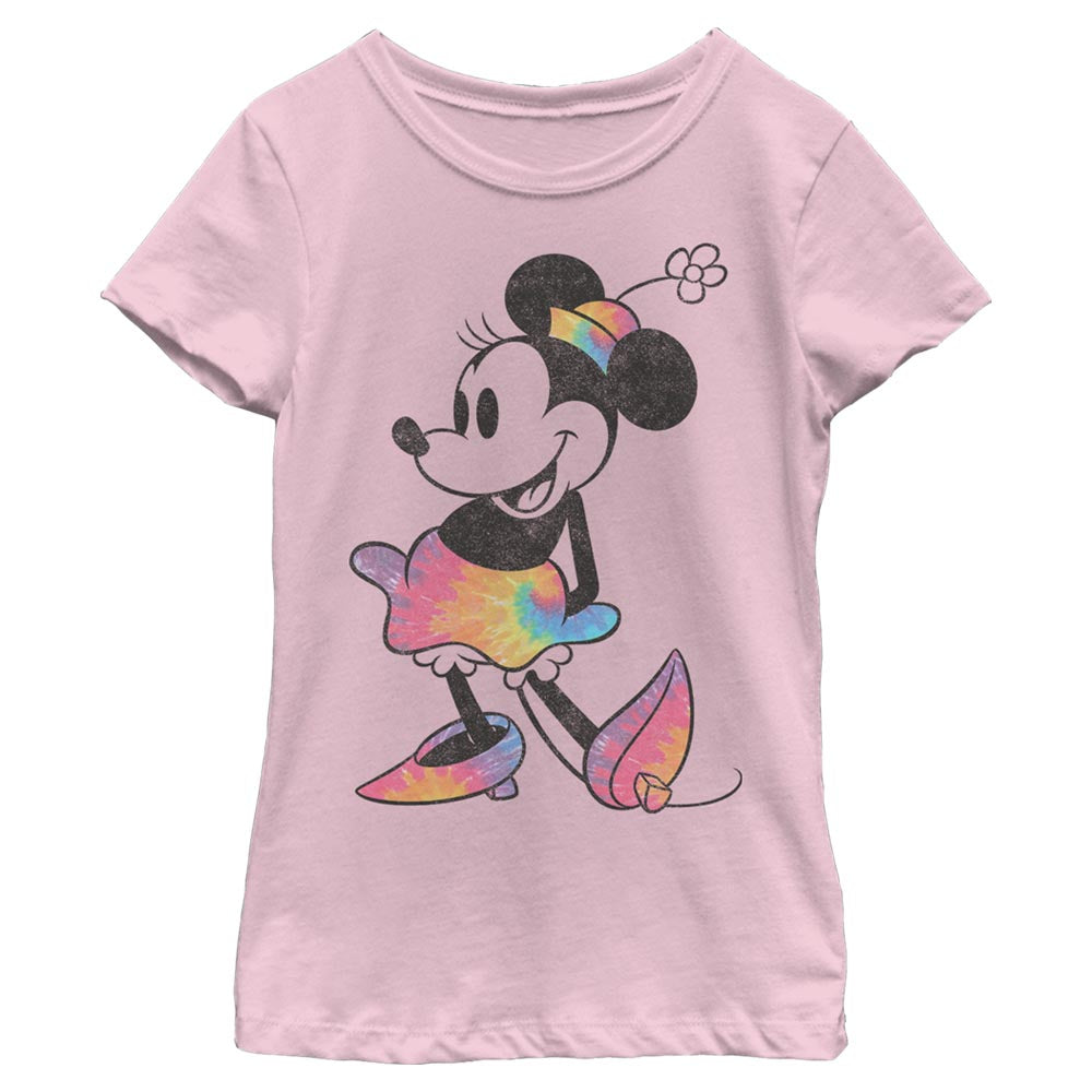 Girl's Disney Tie Dye Minnie Mouse T-Shirt