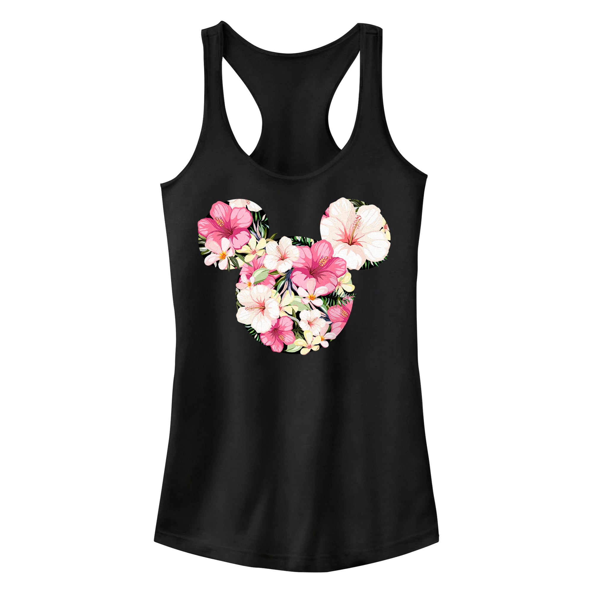 Junior's Disney Tropical Mickey Mouse Tank Top