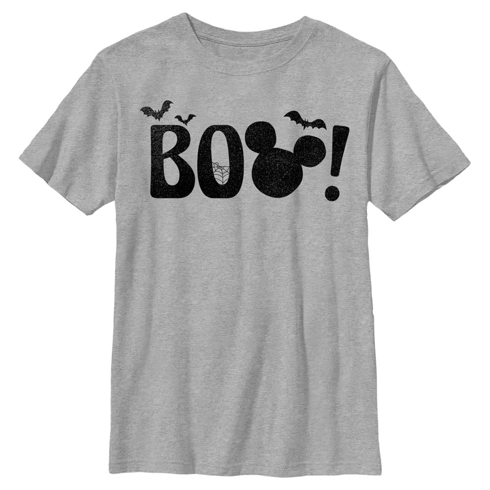 Boy's Disney Boo Spooky Mickey Mouse Halloween T-Shirt