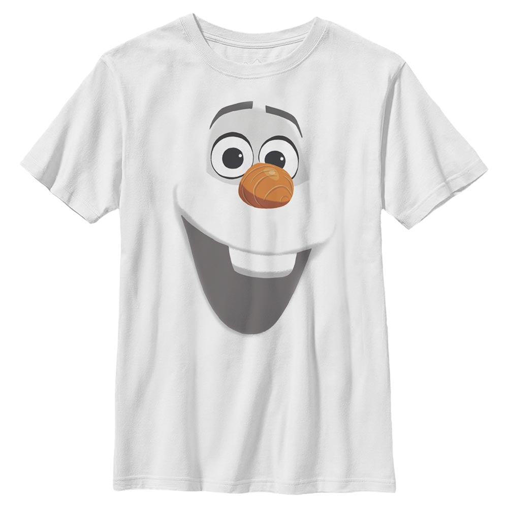 Boy's Disney Olaf Face Frozen T-Shirt