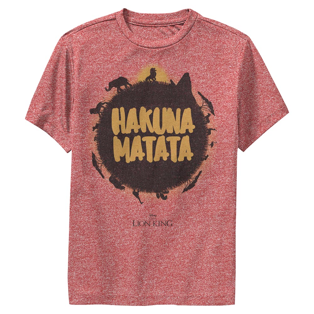 Boy's Disney Lion King Hakuna Matata Jungle Sun T-Shirt