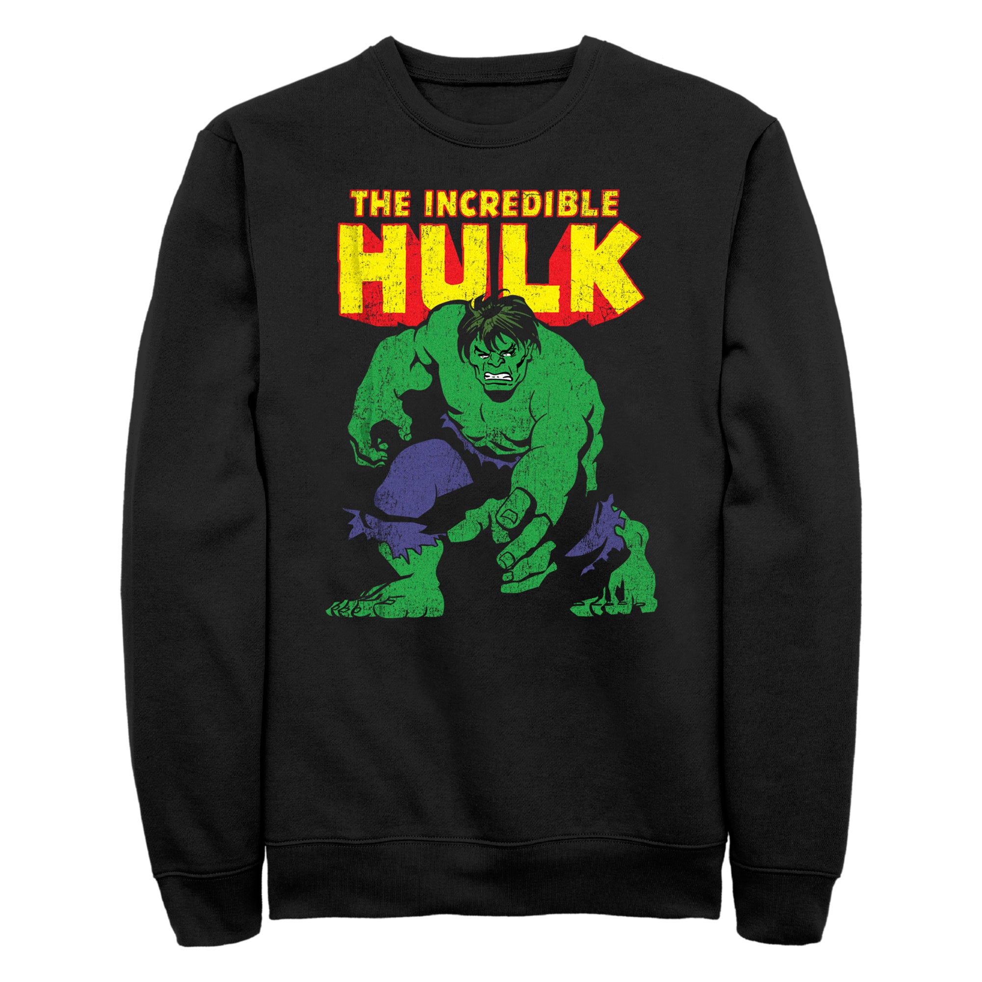 Men's Marvel BIG TIME Incredible Hulk Sweatshirt