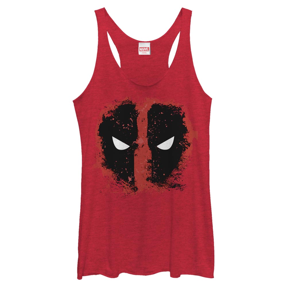 Junior's Marvel DeadPool Eyes Tank Top