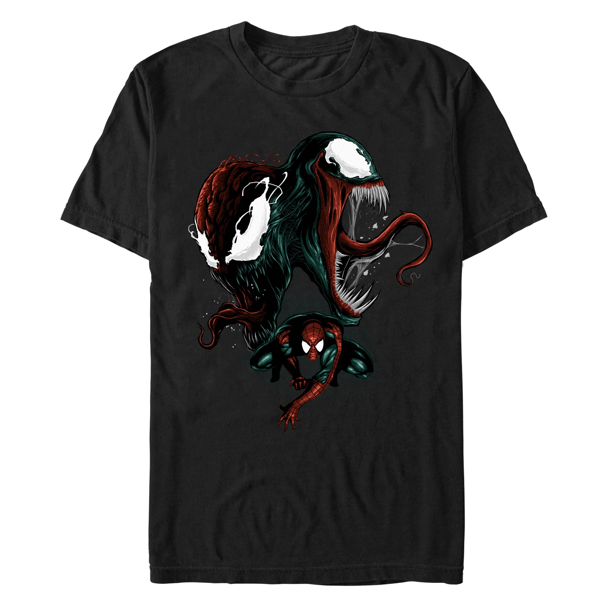 Men's Marvel Bad Conscience Spider-Man Venom Carnage T-Shirt