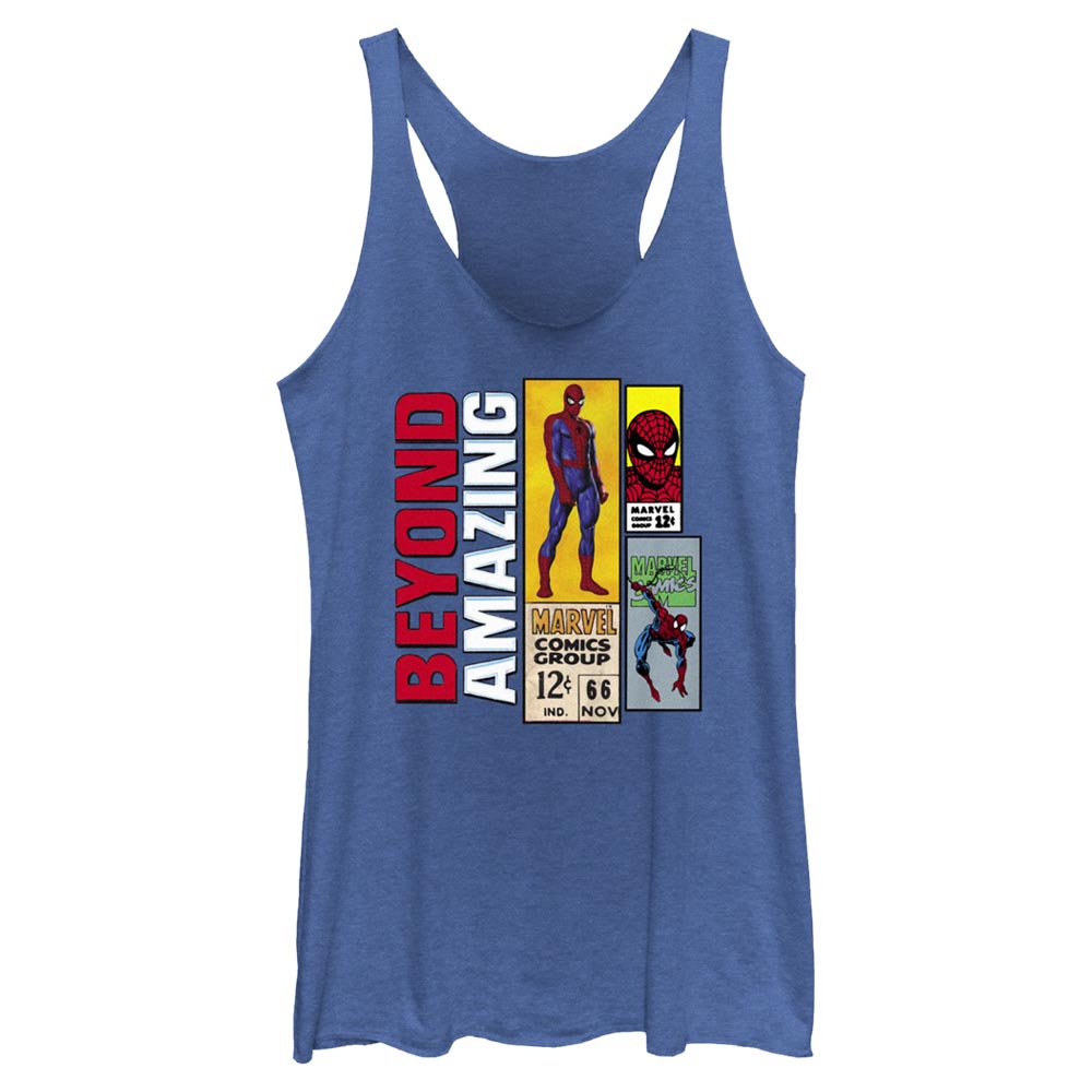 Junior's Marvel SPIDER-MAN TWELVE CENTS Tank Top