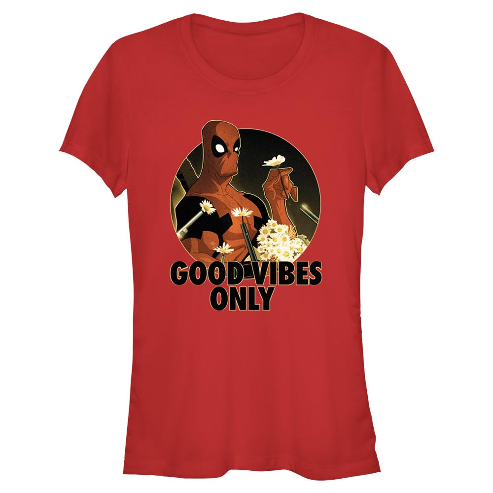 Junior's Marvel Deadpool VIBE REALITY T-Shirt