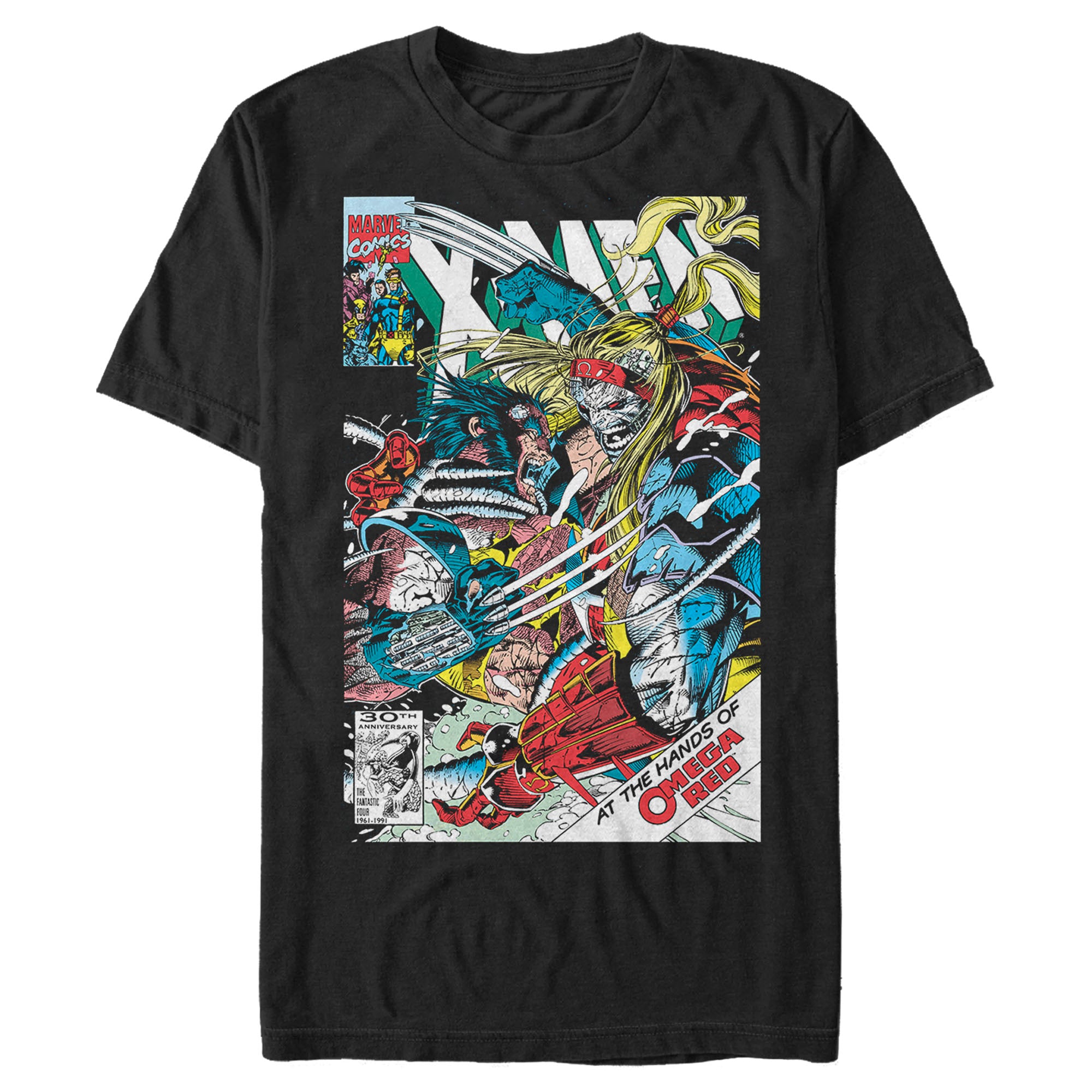 Men's Marvel X-MEN Red Poster T-Shirt
