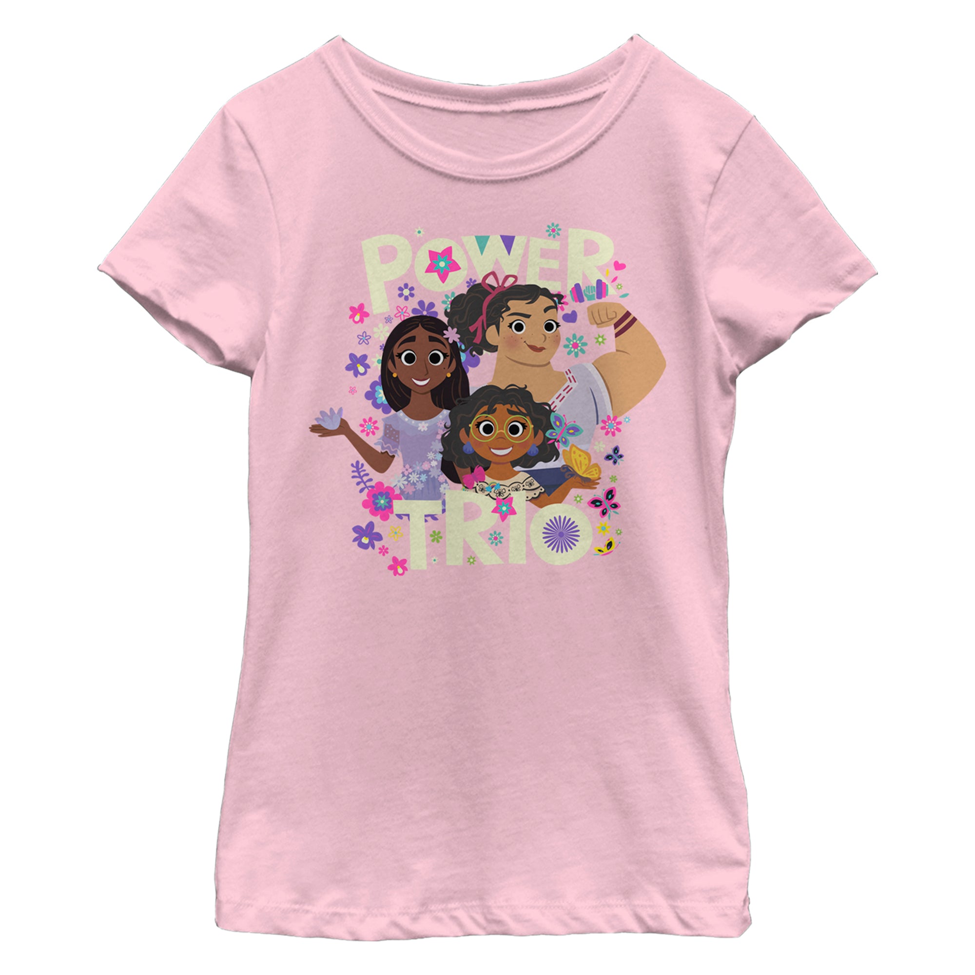Girl's Disney Enchanto Power Trio T-Shirt