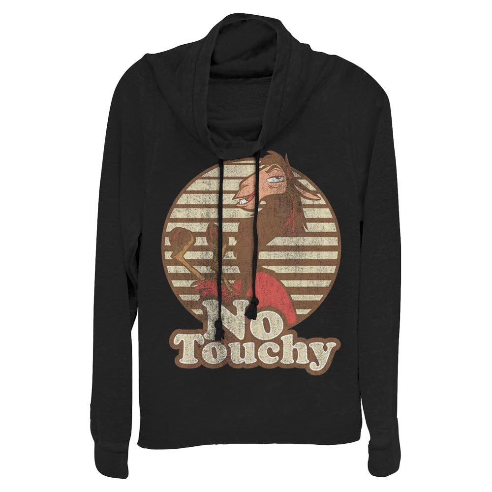 Junior's Pixar The Emperor No Touchy Cowl Neck