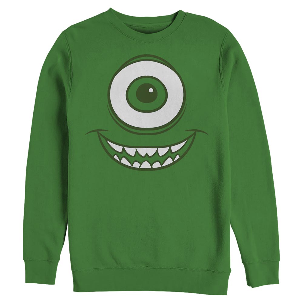Men's Disney Monsters Inc Mike Face Sweatshirt