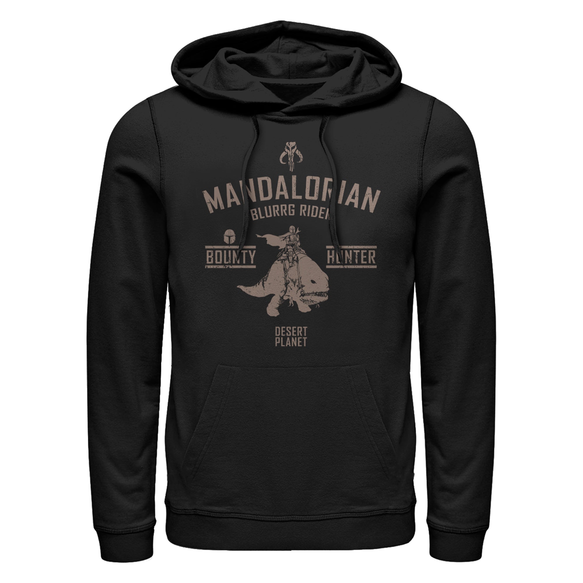 Men's Star Wars Madalorian Blurrg Rider Lightweight Hoodie