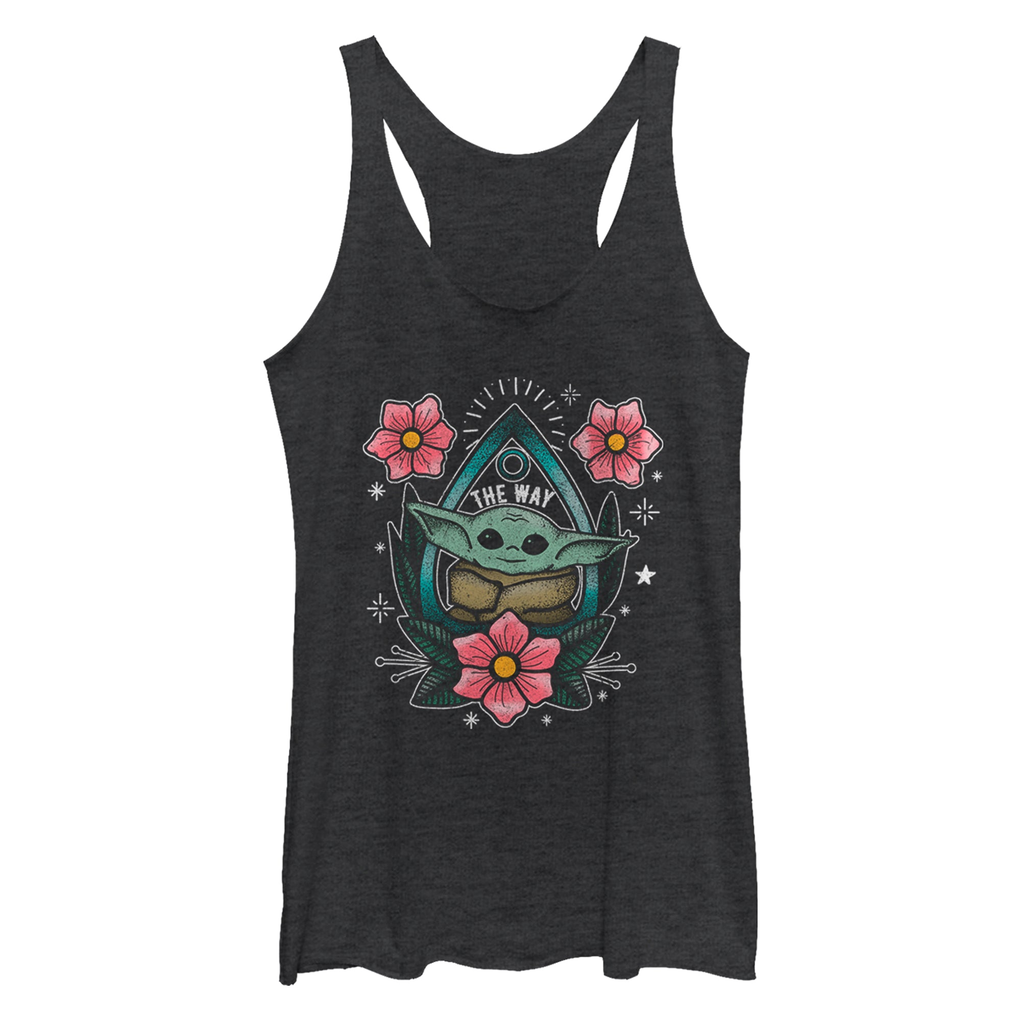 Junior's Star Wars Baby Yoda Planchette Tank Top