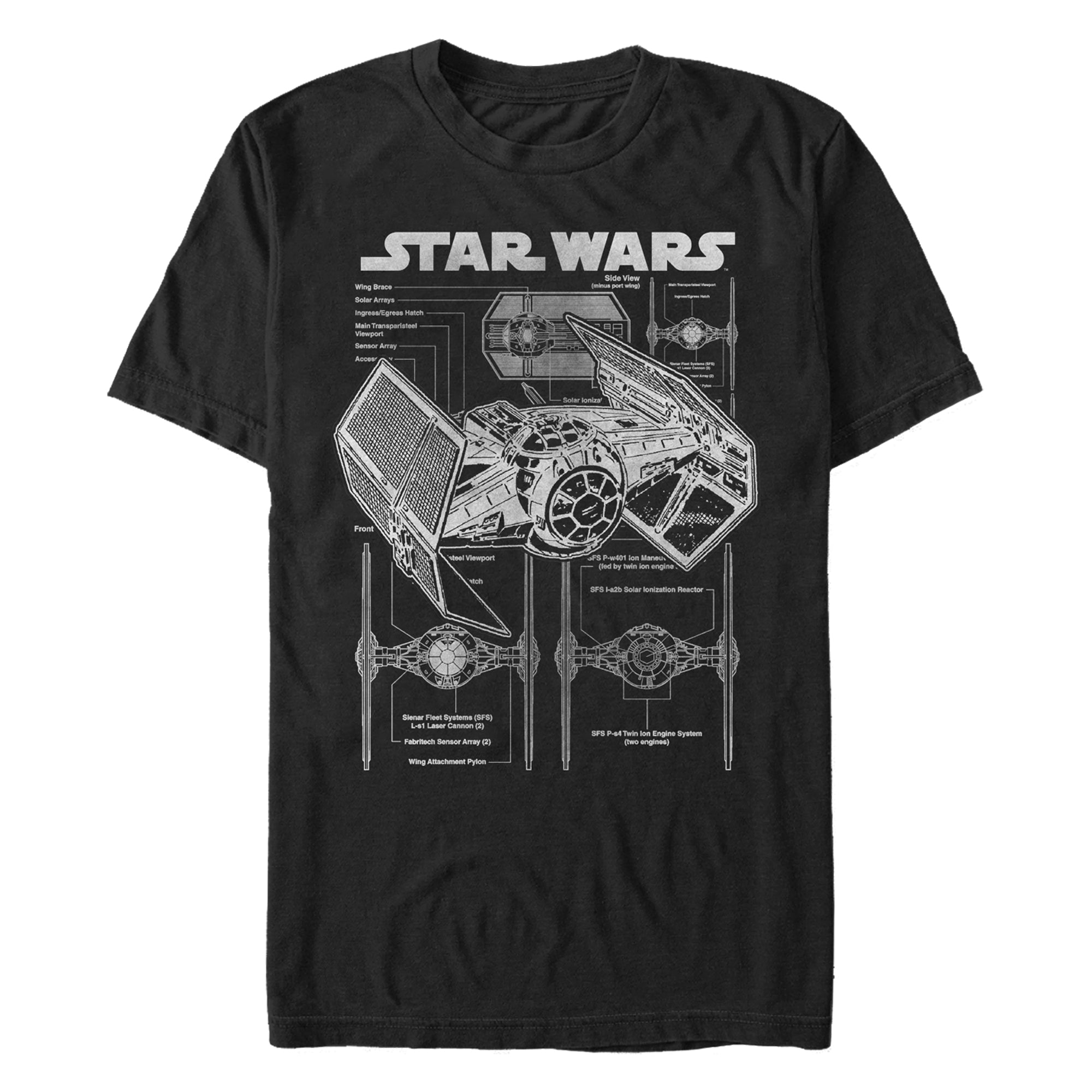Men's Star Wars Tie Fighter T-Shirt
